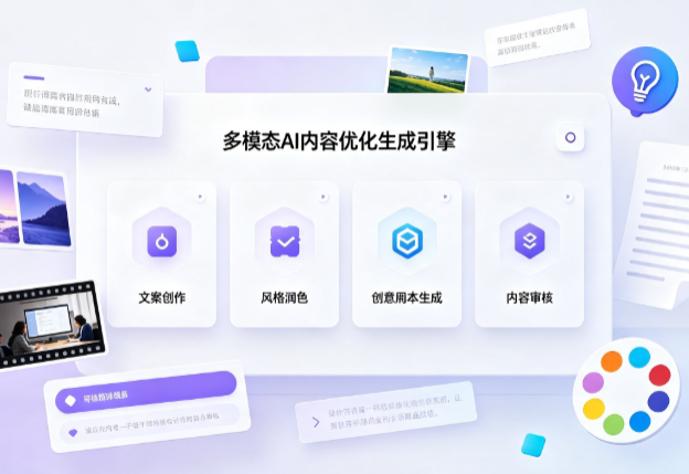 昔阳县AI智能内容优化创新 多模态生成技术丰富数字内容创作生态