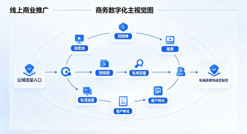 昔阳县线上商业推广怎么做？全域流量闭环搭建与低成本转化实战指南
